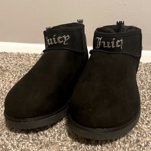 NWT Juicy Couture Bedazzled Ankle Booties